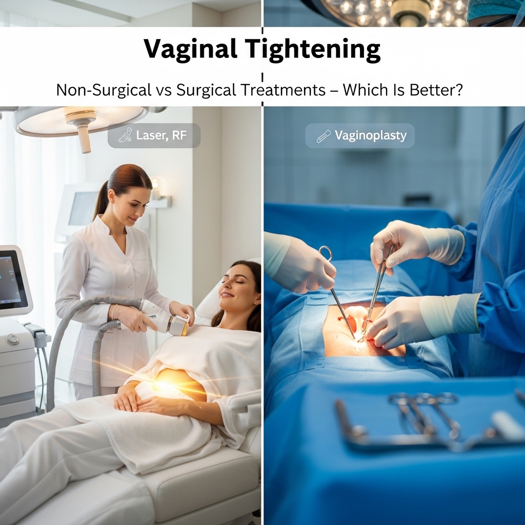 شد المهبل: العلاجات الجراحية مقابل غير الجراحية - أيهما أفضل؟